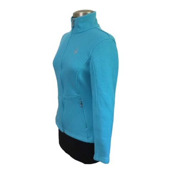 Spyder Ladies Core Full Zip-Up Sweater Jacket Size Medium - Picture 5 of 10